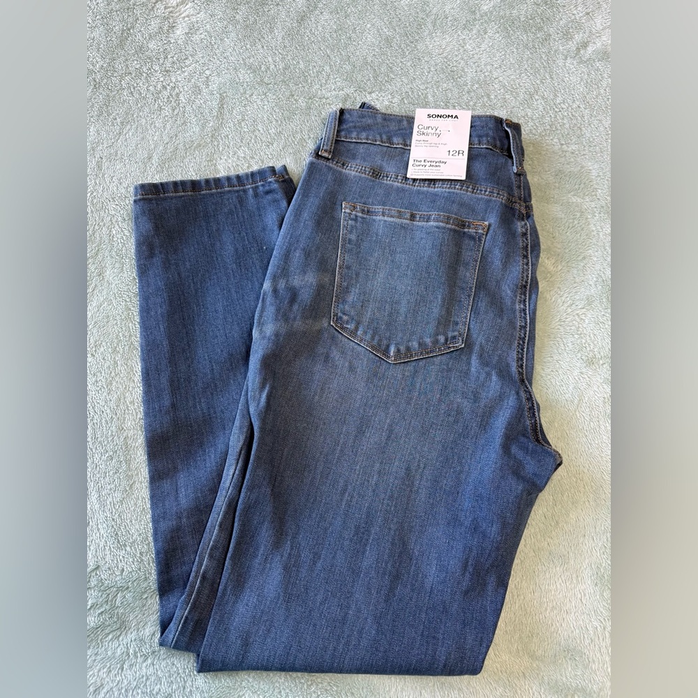 Sonoma Blue Skinny Jeans Classic Denim